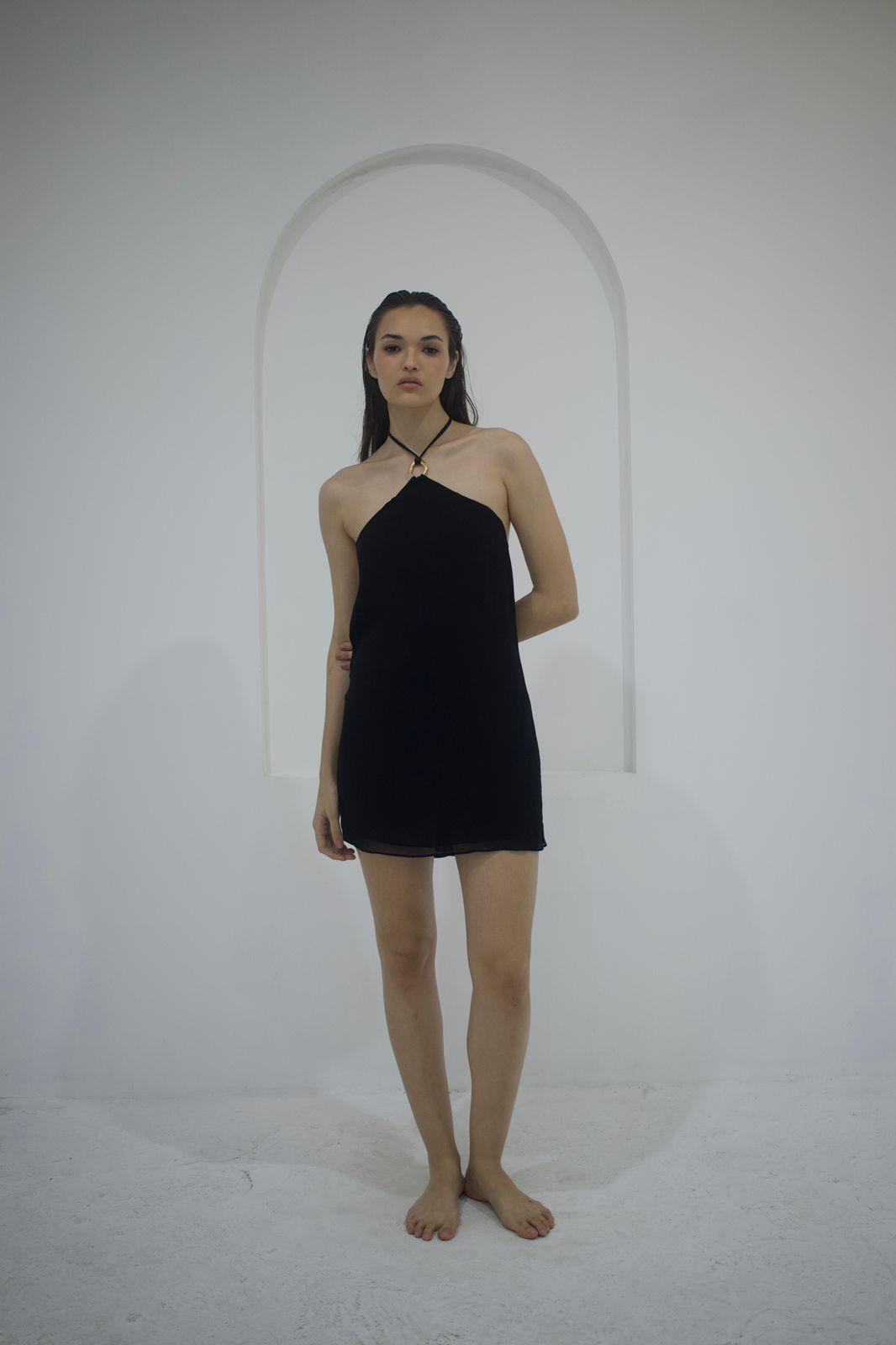 Vestido Curto Sissi Preto