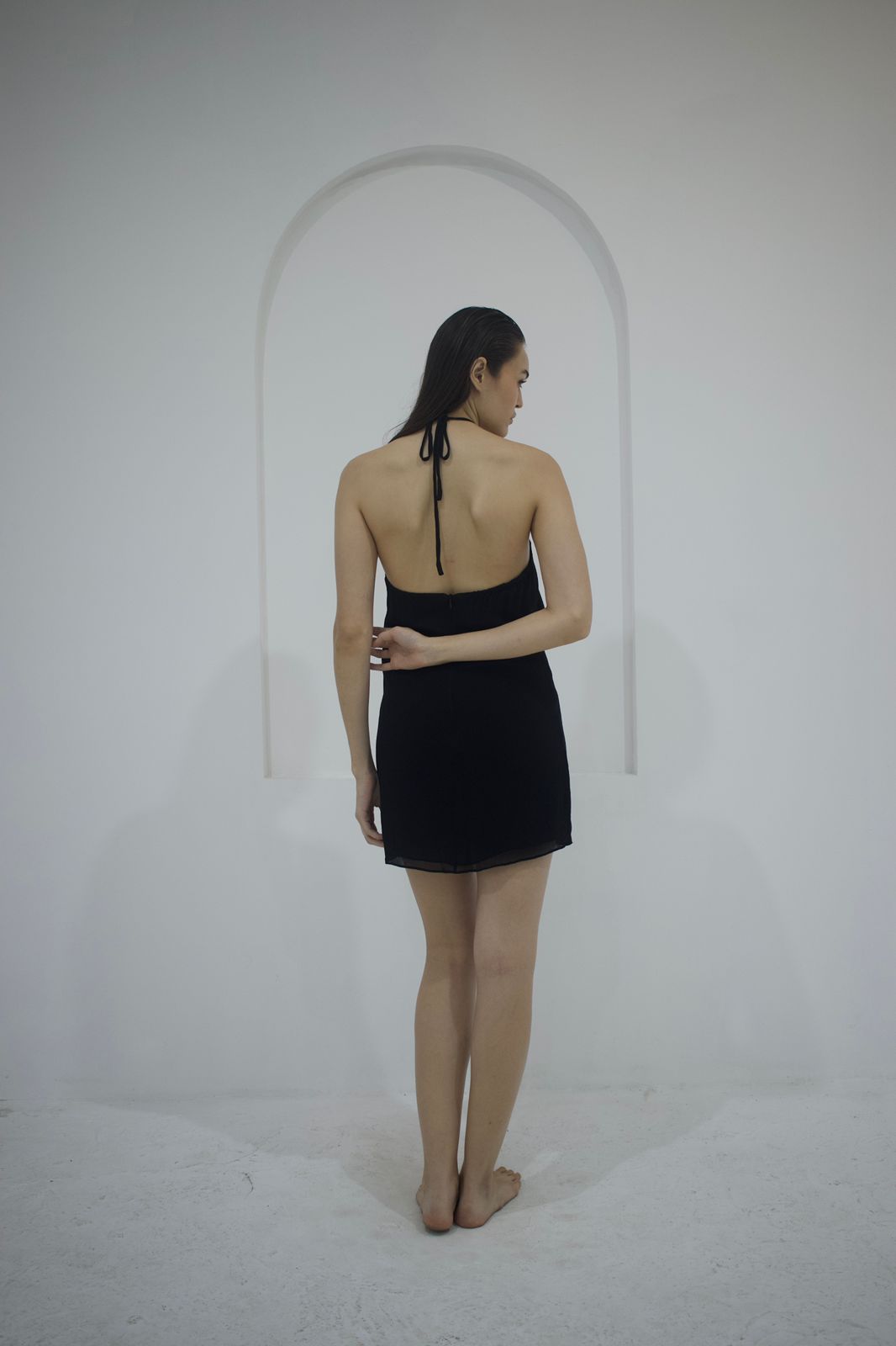 Vestido Curto Sissi Preto